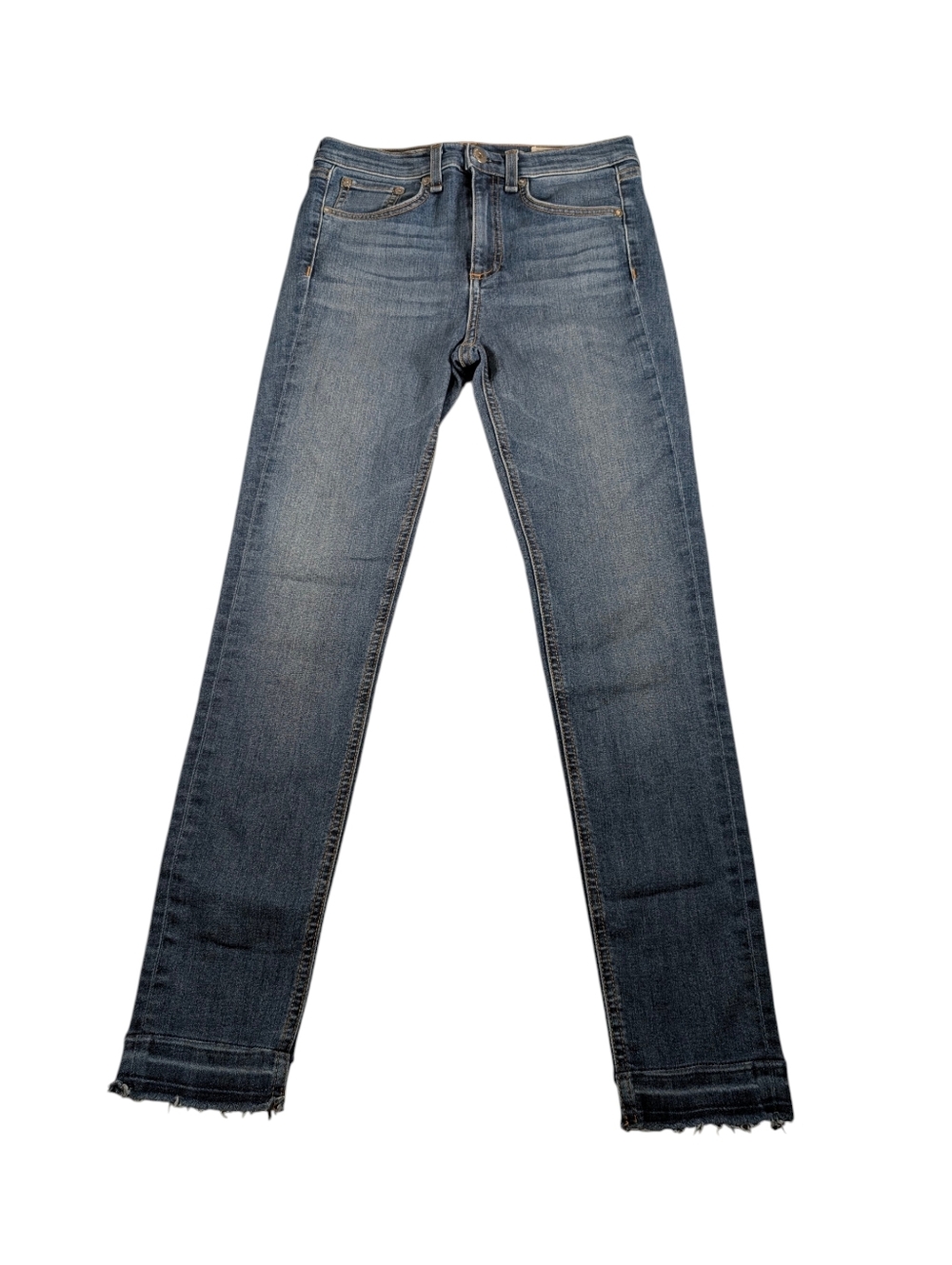 Rag & Bone High Rise Ankle Skinny Jeans Size 26 Color- Cln Lly Dale